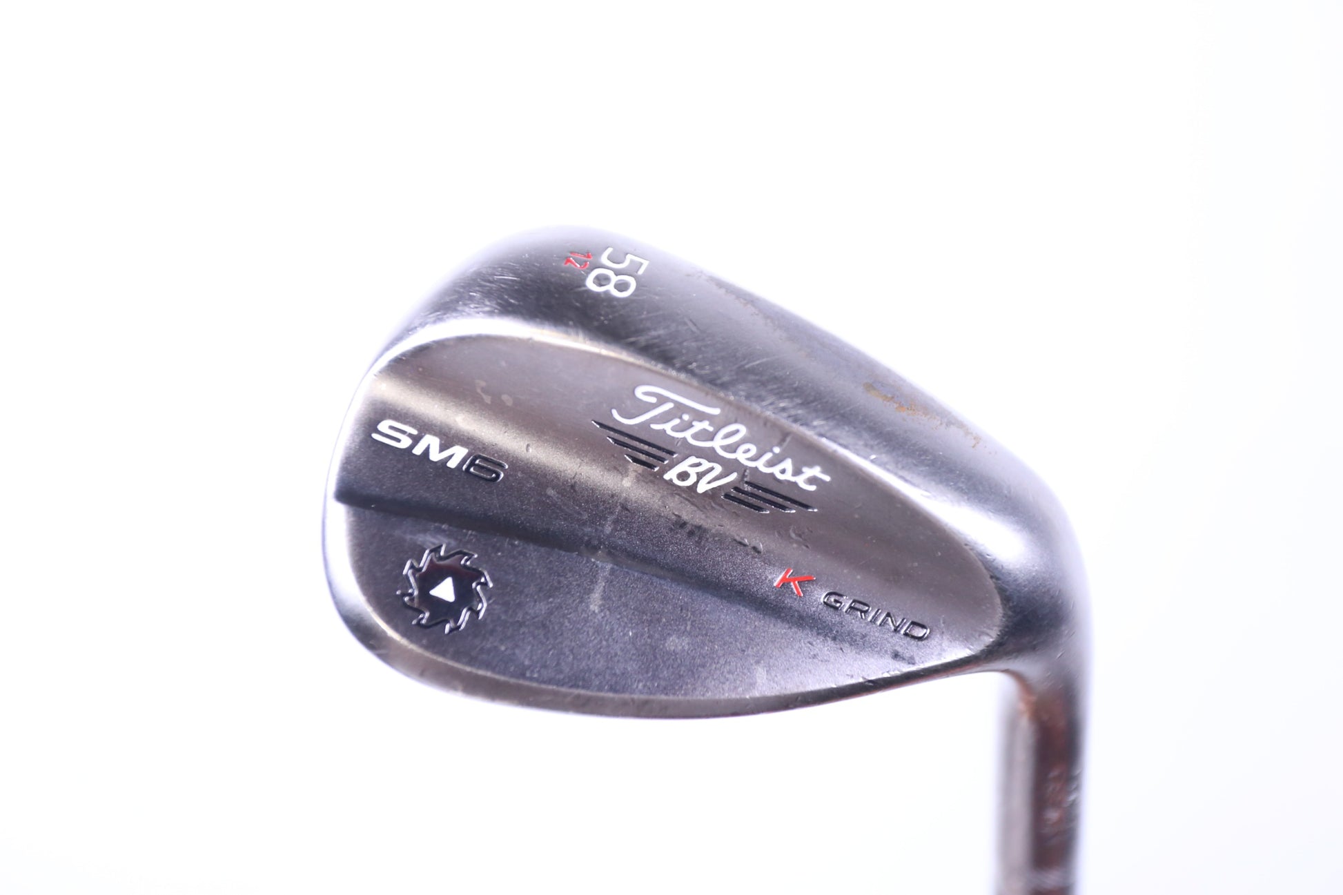 Used Titleist Vokey SM6 Steel Gray Lob Wedge - Right-Handed - 58 Degrees - Wedge Flex-Next Round
