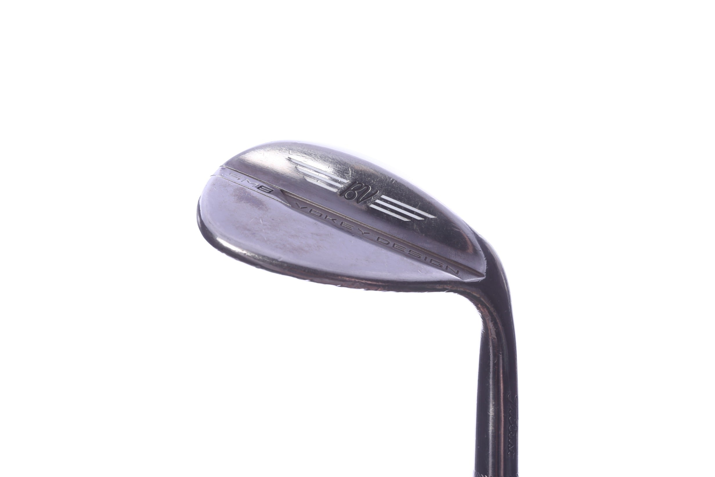 Used Titleist Vokey SM8 Brushed Steel Lob Wedge - Right-Handed - 60 Degrees - Stiff Flex