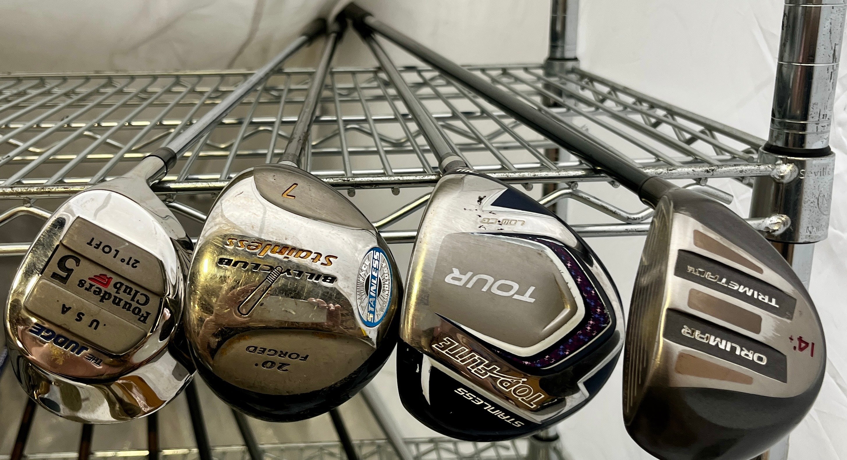 Wholesale Lot of 40 Golf Clubs - Assorted Fairway Woods-Next Round