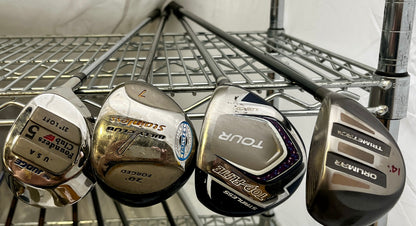 Wholesale Lot of 40 Golf Clubs - Assorted Fairway Woods-Next Round