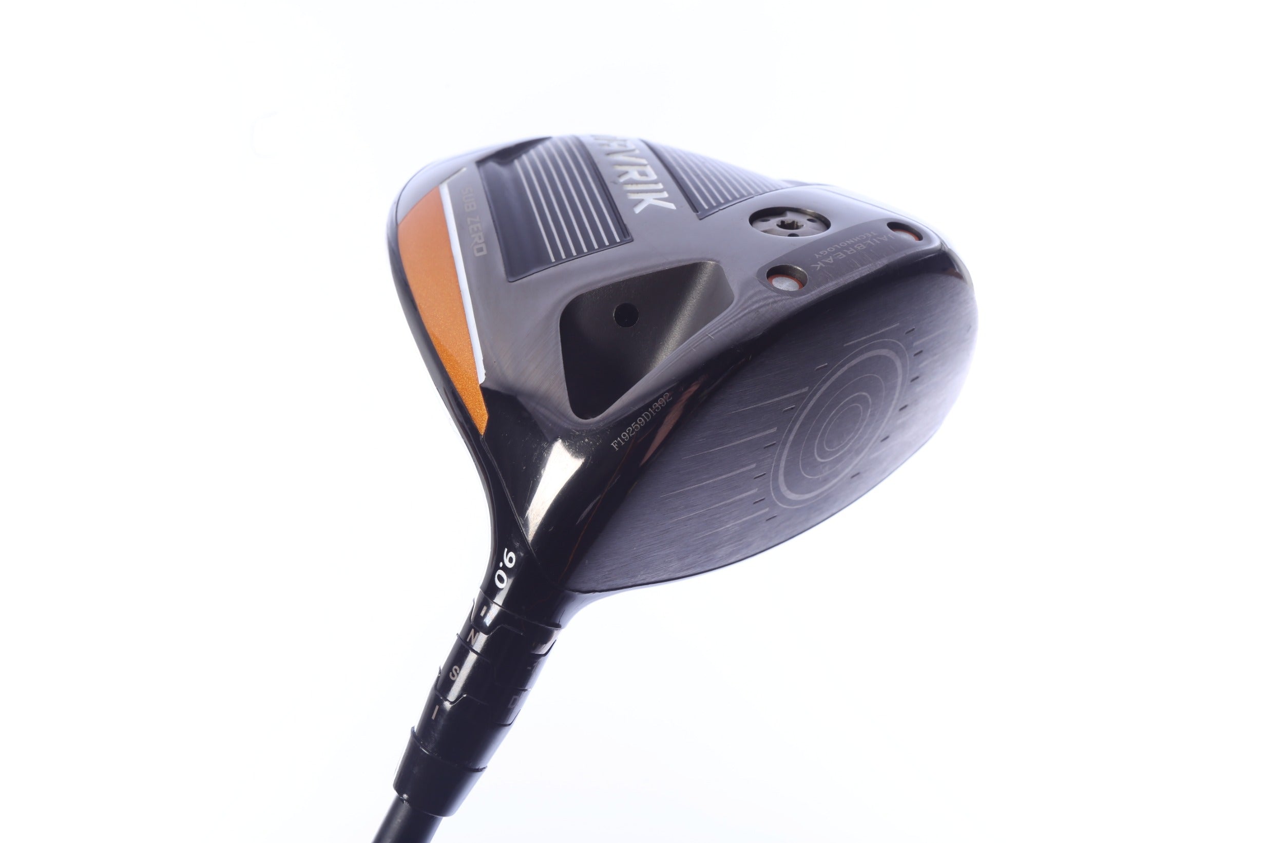 Used Callaway Mavrik Sub Zero Driver - 9 Degrees - Stiff Flex Aldila ROGUE White 130 MSI - Right-Handed