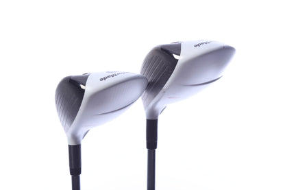 Used TaylorMade AeroBurner TP Wood Set - Right-Handed - 3W, 5W - Stiff Flex-Next Round