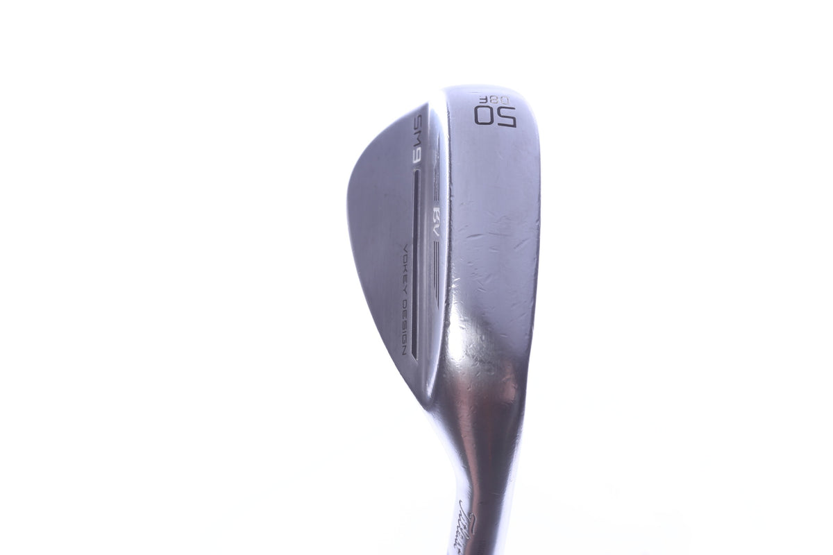 Used Titleist Vokey SM9 Tour Chrome Gap Wedge - Right-Handed - 50 Degrees - Wedge Flex