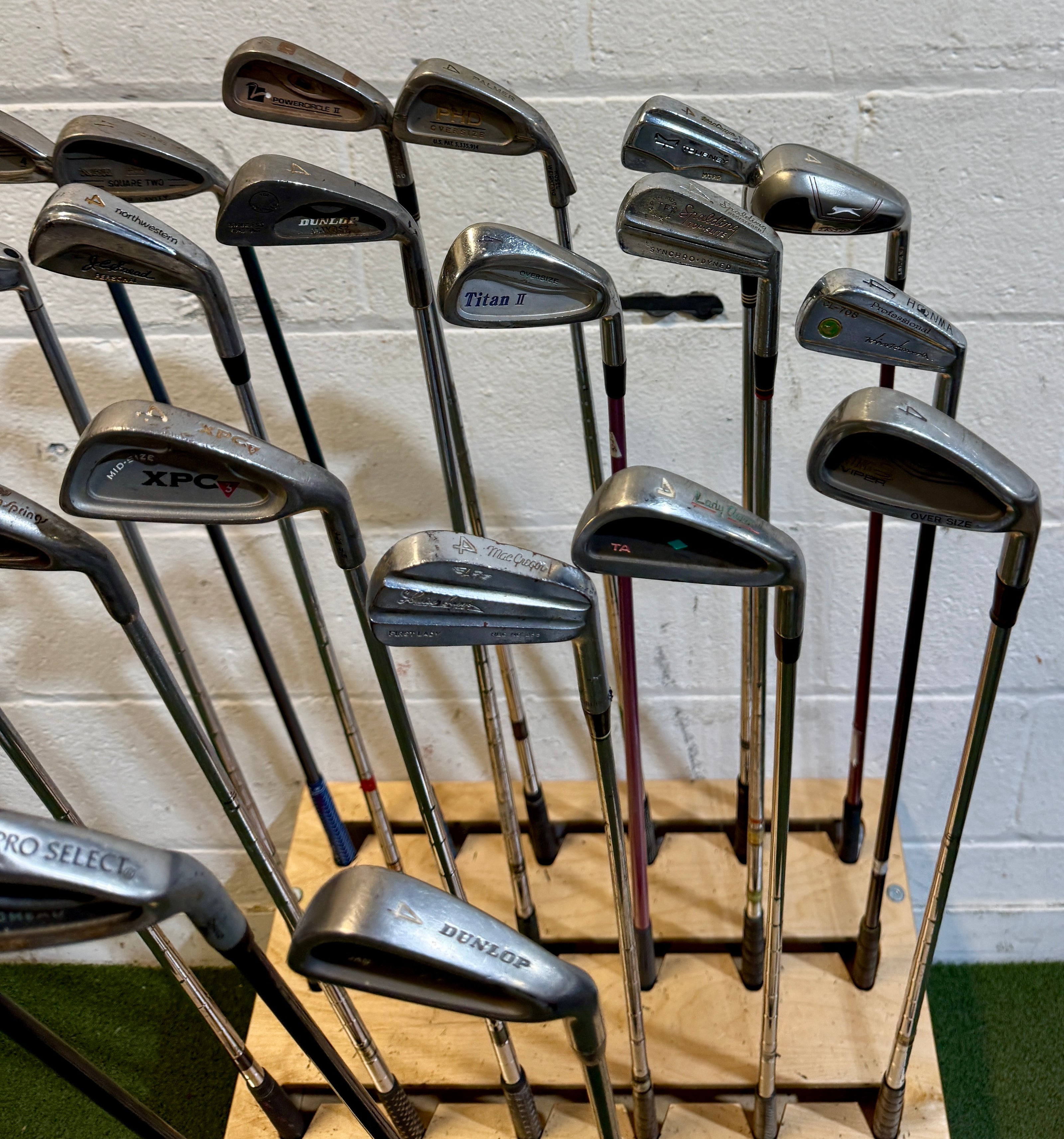 Wholesale Lot of 45 Golf Clubs - Assorted Single Irons-Next Round