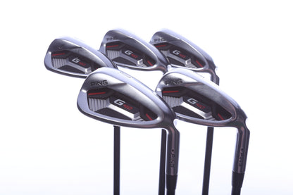 Used Ping G410 Iron Set - Right-Handed - 7-PW, UW - Soft Regular Flex