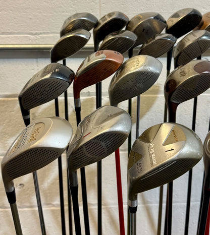 Wholesale Lot of 30 Golf Clubs - Assorted Drivers