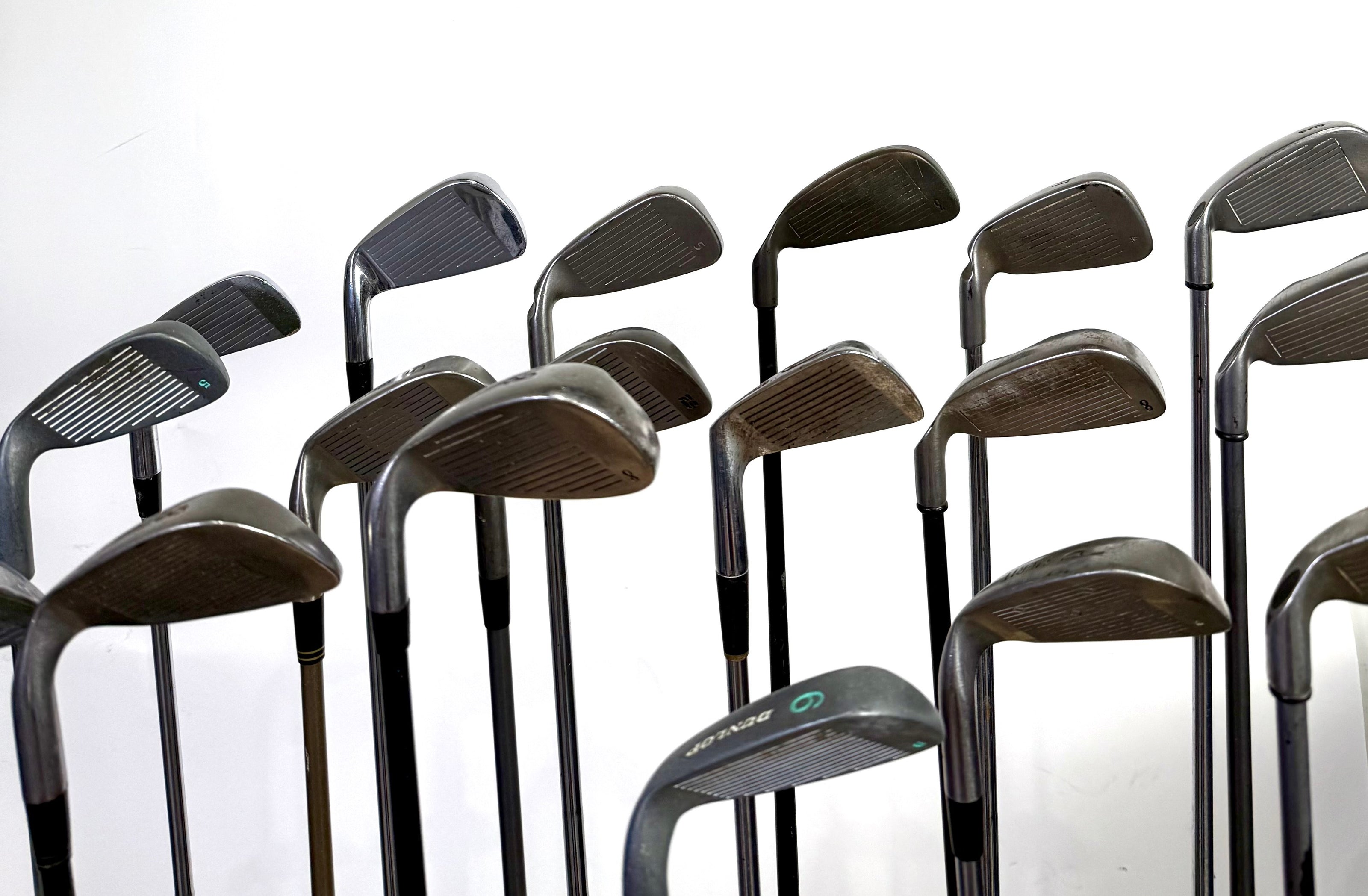 Wholesale Lot of 24 Golf Clubs - Right Handed -Assorted Irons and Wedges-Next Round
