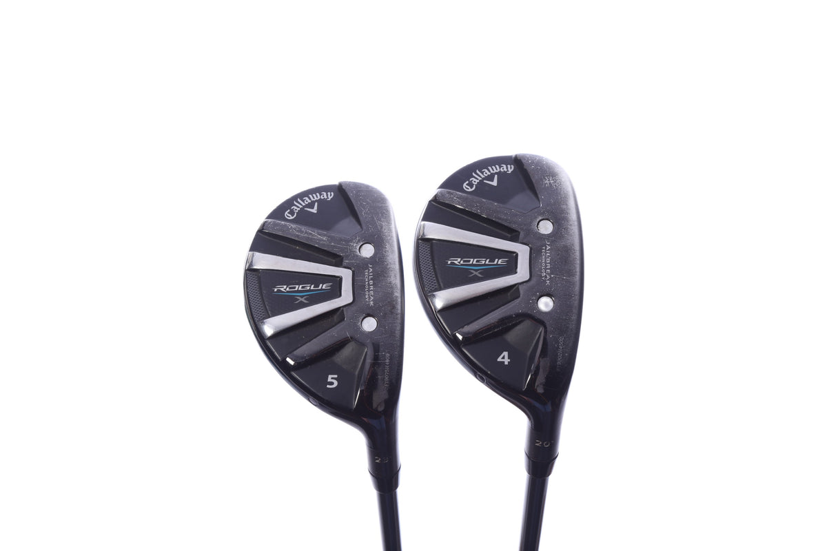 Used Callaway Rogue X Hybrid Set - Right-Handed - 4H, 5H - Regular Flex