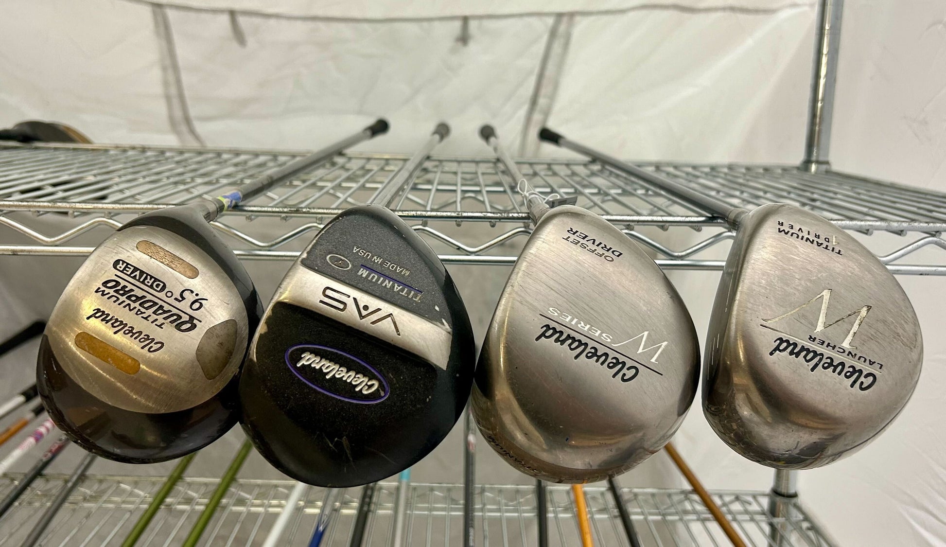 Wholesale Lot of 30 Golf Clubs - Cleveland Drives and Adams Hybrids-Next Round