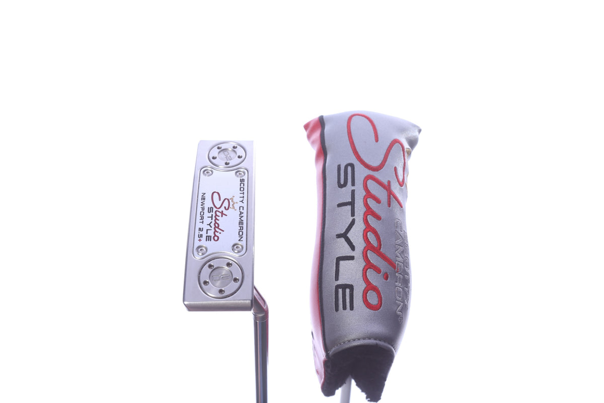Used Titleist Scotty Cameron 2025 Studio Style Newport 2.5 Plus Putter - Right-Handed - 33 in - Blade-Next Round