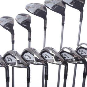 Used Callaway Solaire 13-Piece Coral Complete Set - Right-Handed - 1W, 3W, 5W, 7W, 5-6H, 7-SW, Putter - Ladies Flex-Next Round