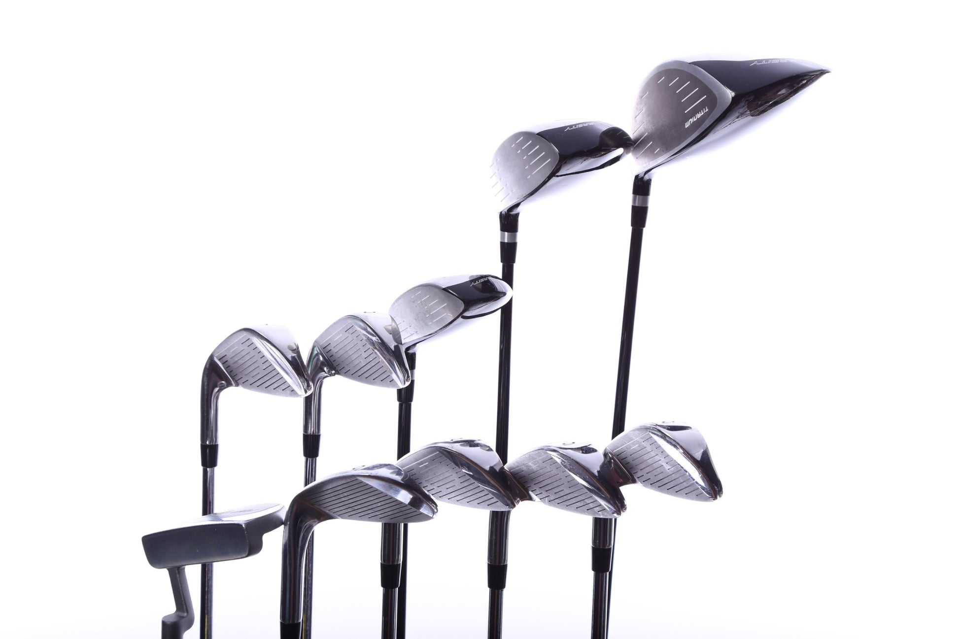 Used Top Flite Gamer X Complete Set - Right-Handed - 1W, 3W, 5H, 6-PW, SW, Putter - Not Specified Flex-Next Round