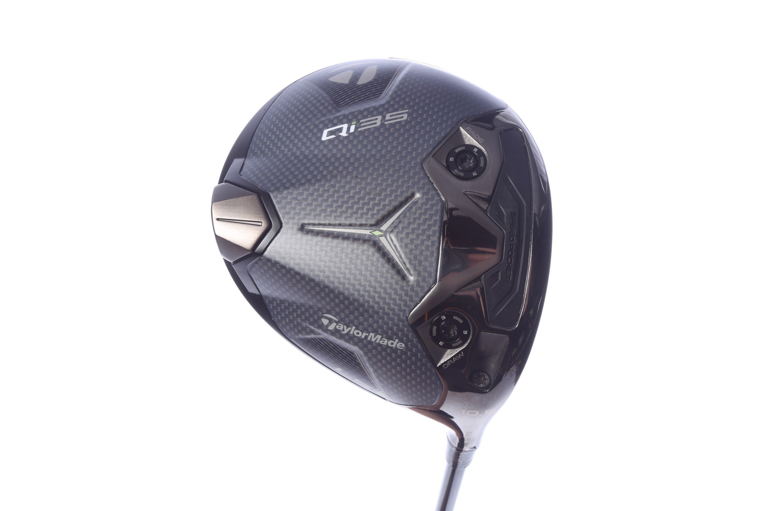Used TaylorMade Qi35 LS Driver - 10.5 Degrees - Regular Flex Project X HZRDUS Smoke Red RDX - Right-Handed-Next Round