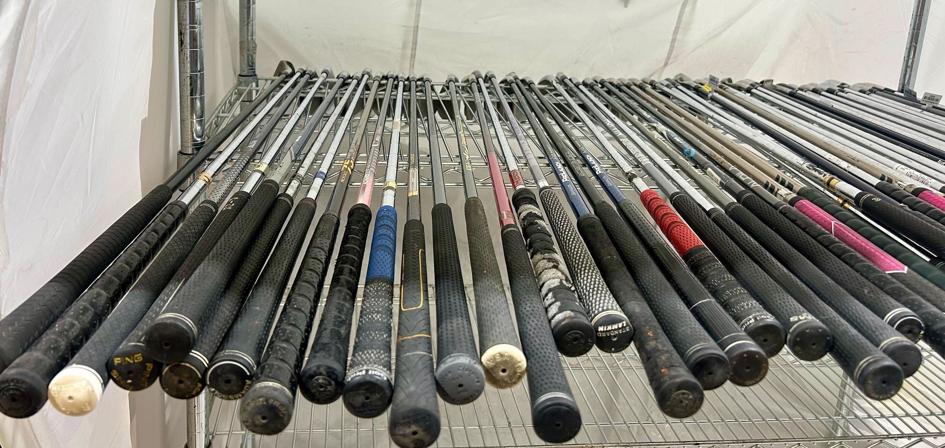 Wholesale Lot of 50 Golf Clubs - Adams and Cleveland Single Irons and Wedges-Next Round