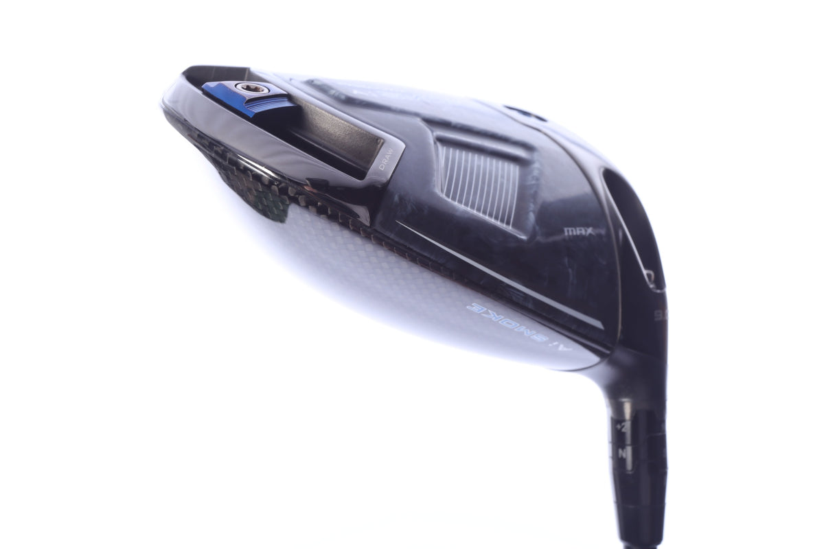 Used Callaway Paradym Ai Smoke MAX Driver - 9 Degrees - Stiff Flex Mitsubishi Tensei AV Series Blue - Right-Handed-Next Round