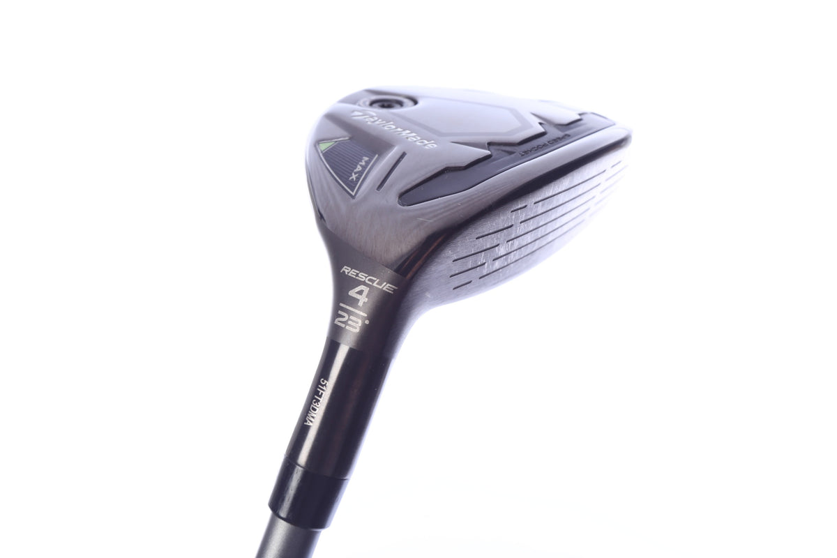 Used TaylorMade Qi35 MAX Rescue 4H Hybrid - Right-Handed - 23 Degrees - Seniors Flex