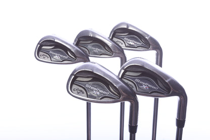 Used Callaway Steelhead XR Iron Set - Right-Handed - 6-PW - Stiff Flex