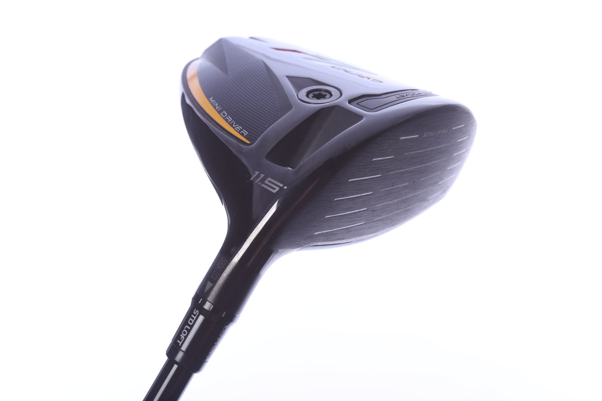 Used TaylorMade r7 Quad Mini Driver - 11.5 Degrees - Extra Stiff Flex Mitsubishi Kaili White - Right-Handed-Next Round