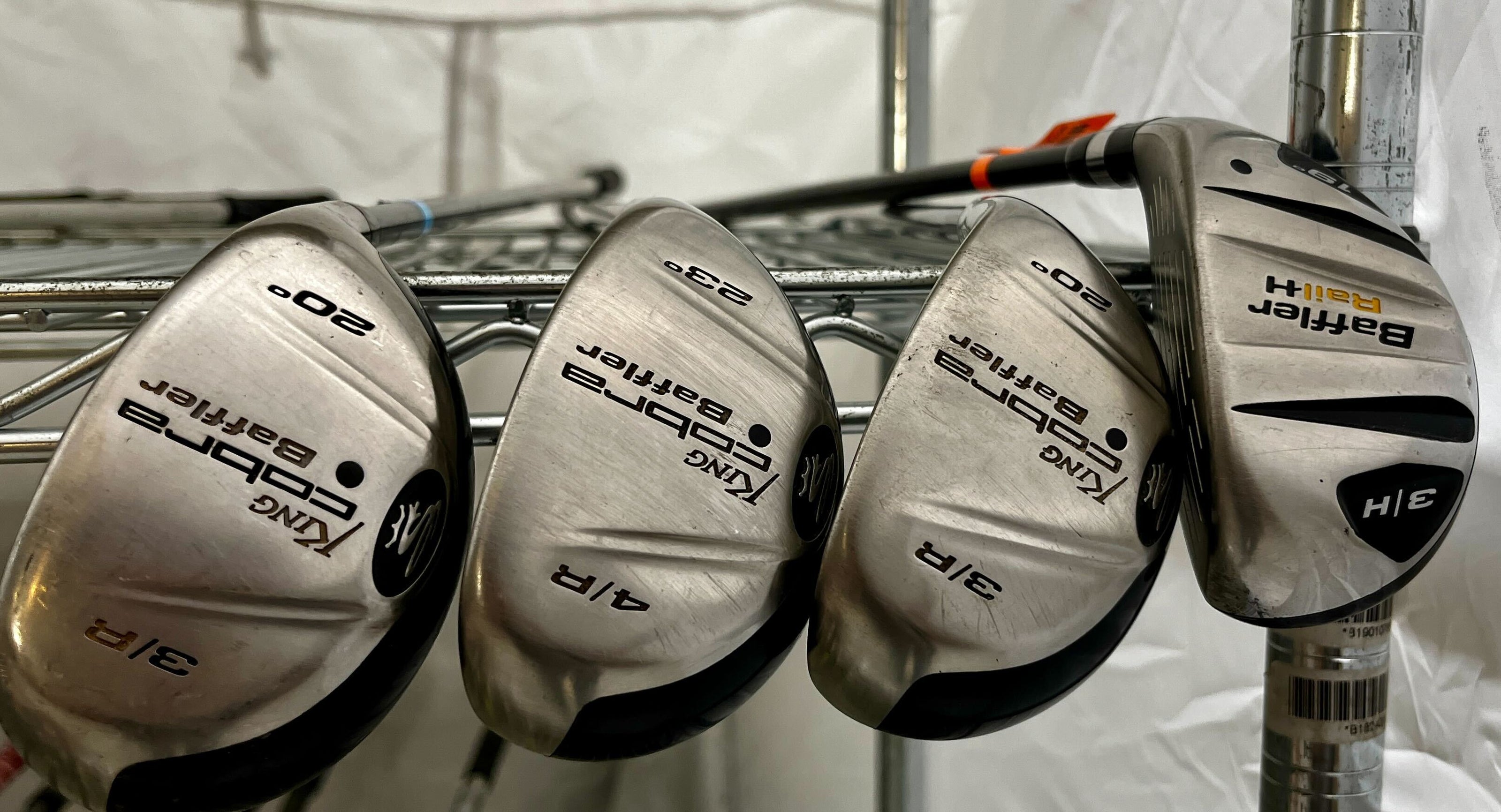 Wholesale Lot of 30 Golf Clubs - Cobra Baffler Hybrids-Next Round