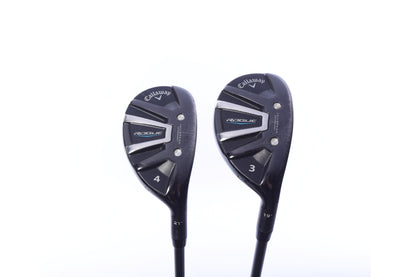 Used Callaway Rogue Hybrid Set - Right-Handed - 3H, 4H - Stiff Flex