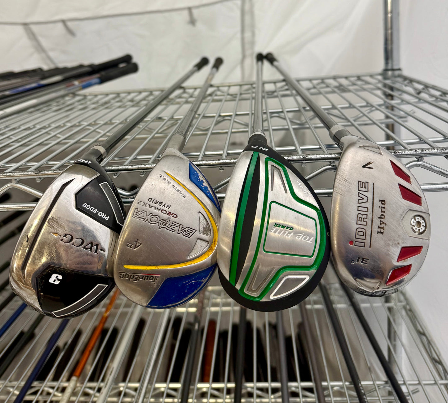Wholesale Lot 40 Golf Clubs - Assorted Hybrids-Next Round