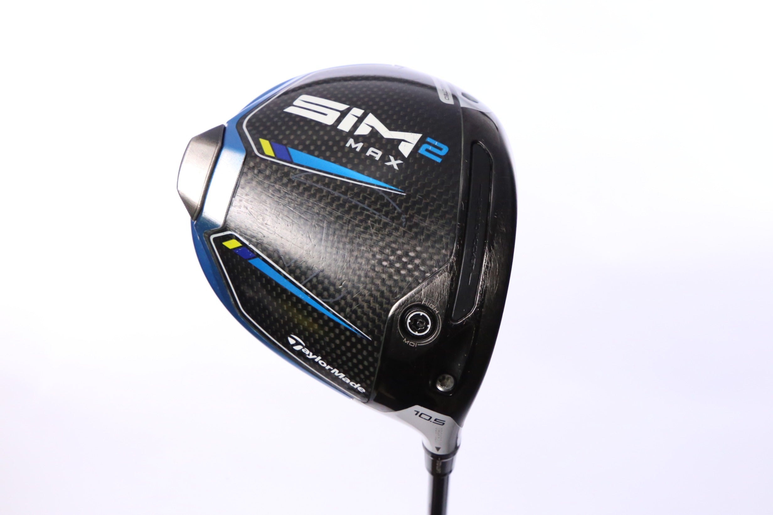 Used TaylorMade SIM2 MAX Driver - 10.5 Degrees - Regular Flex Fujikura Ventus 5-S - Right-Handed-Next Round