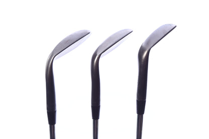 Used Titleist Vokey SM9 Jet Black Wedge Set - Right-Handed - 50*, 56*, 60* - Extra Stiff Flex-Next Round