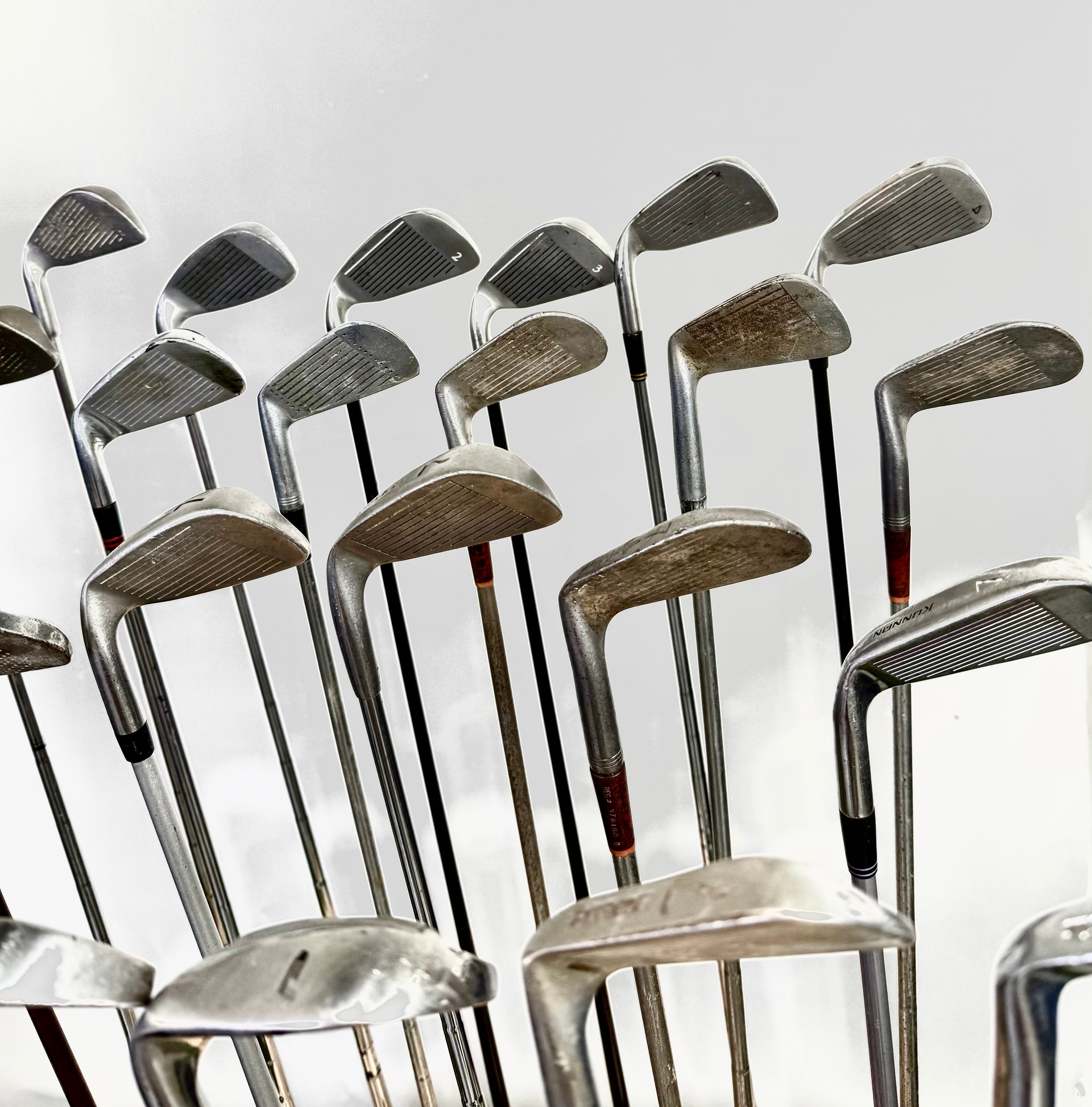 Wholesale Lot of 24 Golf Clubs - Right Handed -Assorted Irons and Wedges-Next Round