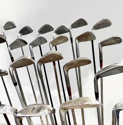 Wholesale Lot of 24 Golf Clubs - Right Handed -Assorted Irons and Wedges-Next Round