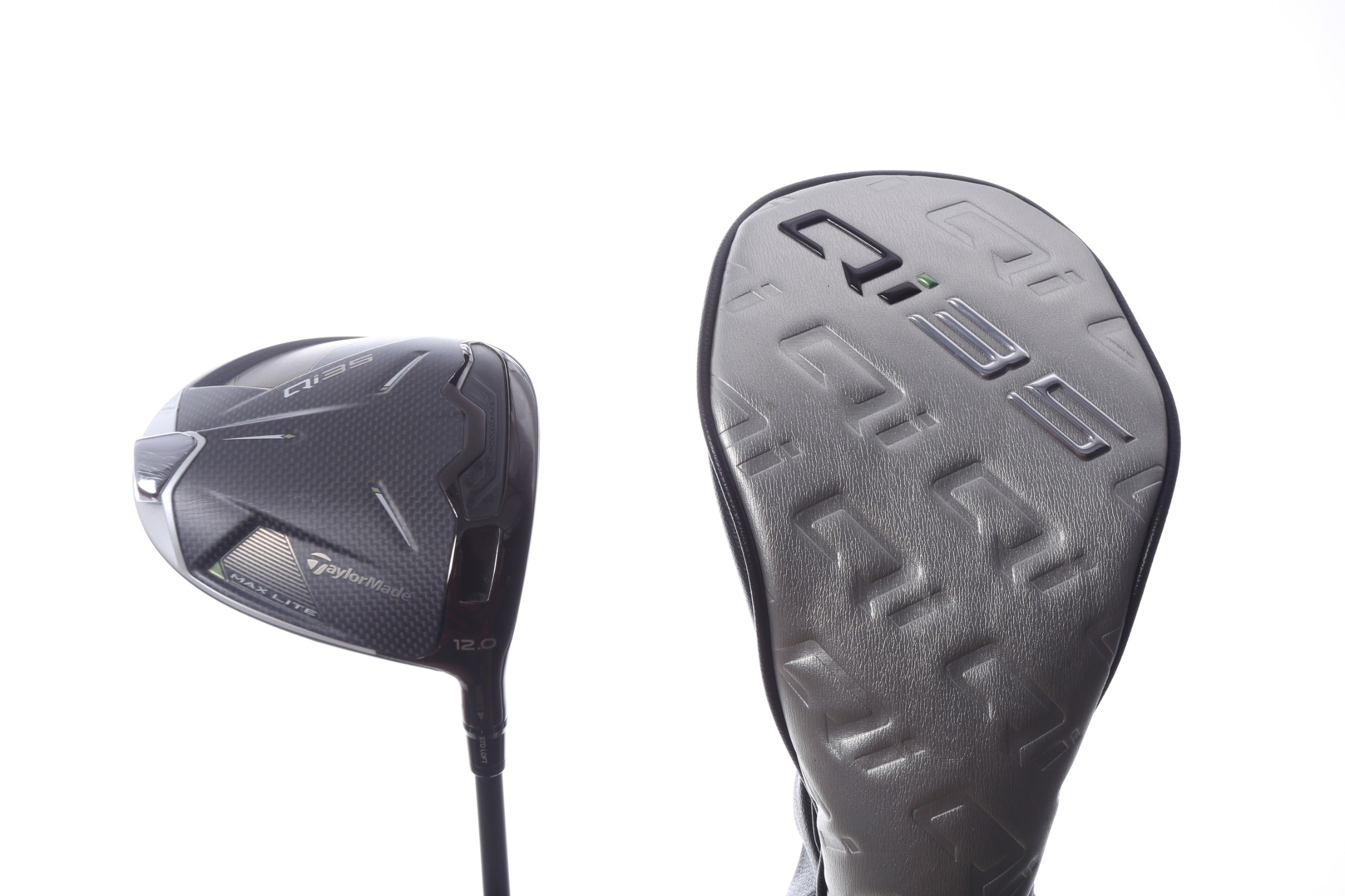 Used TaylorMade Qi35 MAX Lite Driver - 12 Degrees - Seniors Flex Mitsubishi Vanquish - Right-Handed-Next Round
