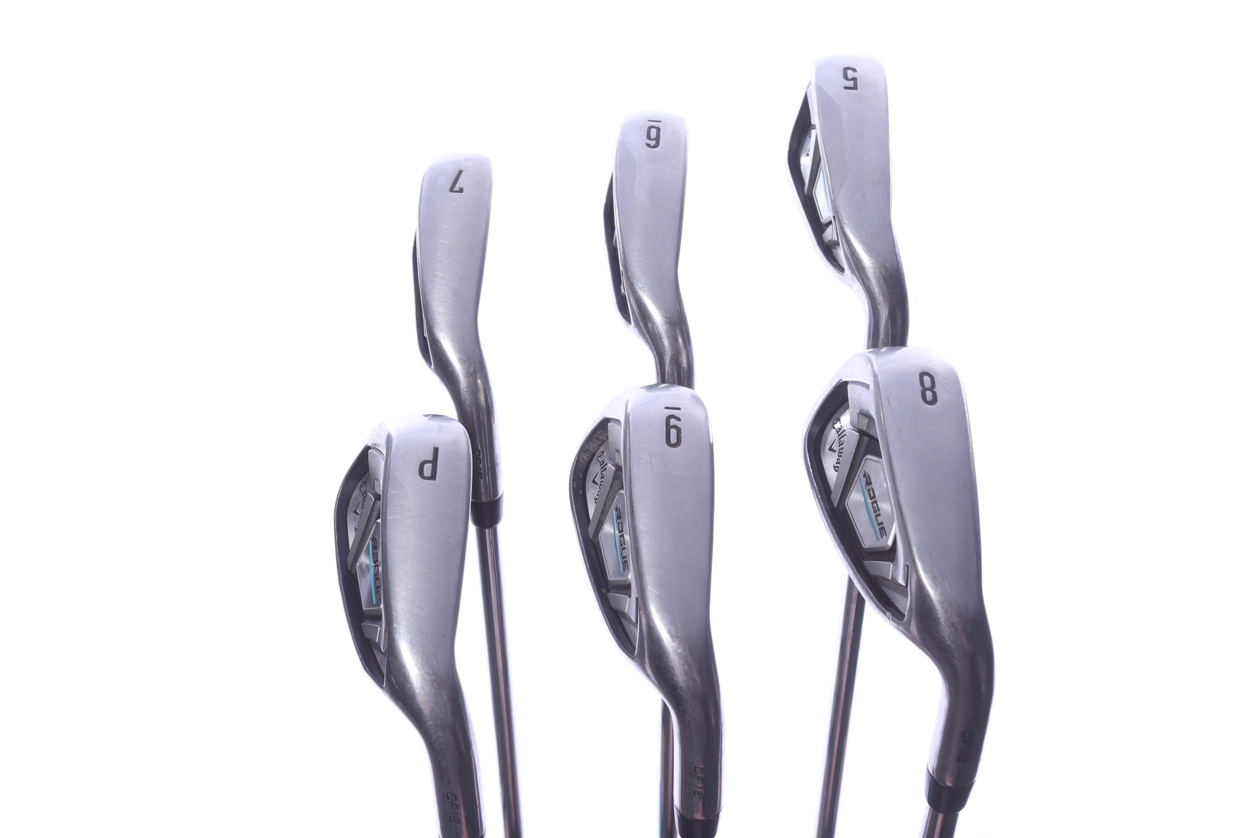 Used Callaway Rogue Iron Set - Right-Handed - 5-PW - Stiff Flex-Next Round