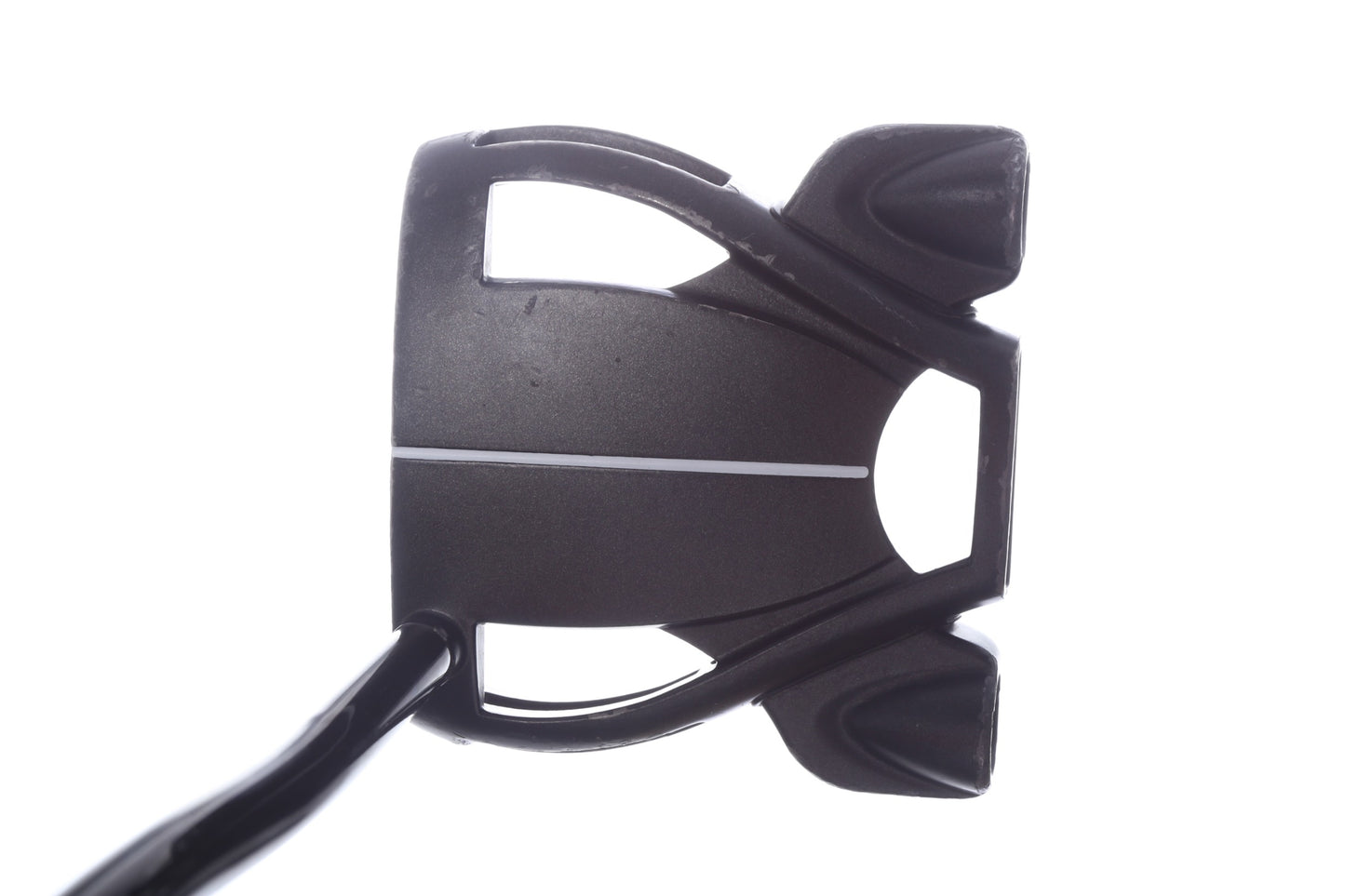 Used TaylorMade Spider Tour Black Double Bend Putter - Right-Handed - 34 in - Mallet-Next Round