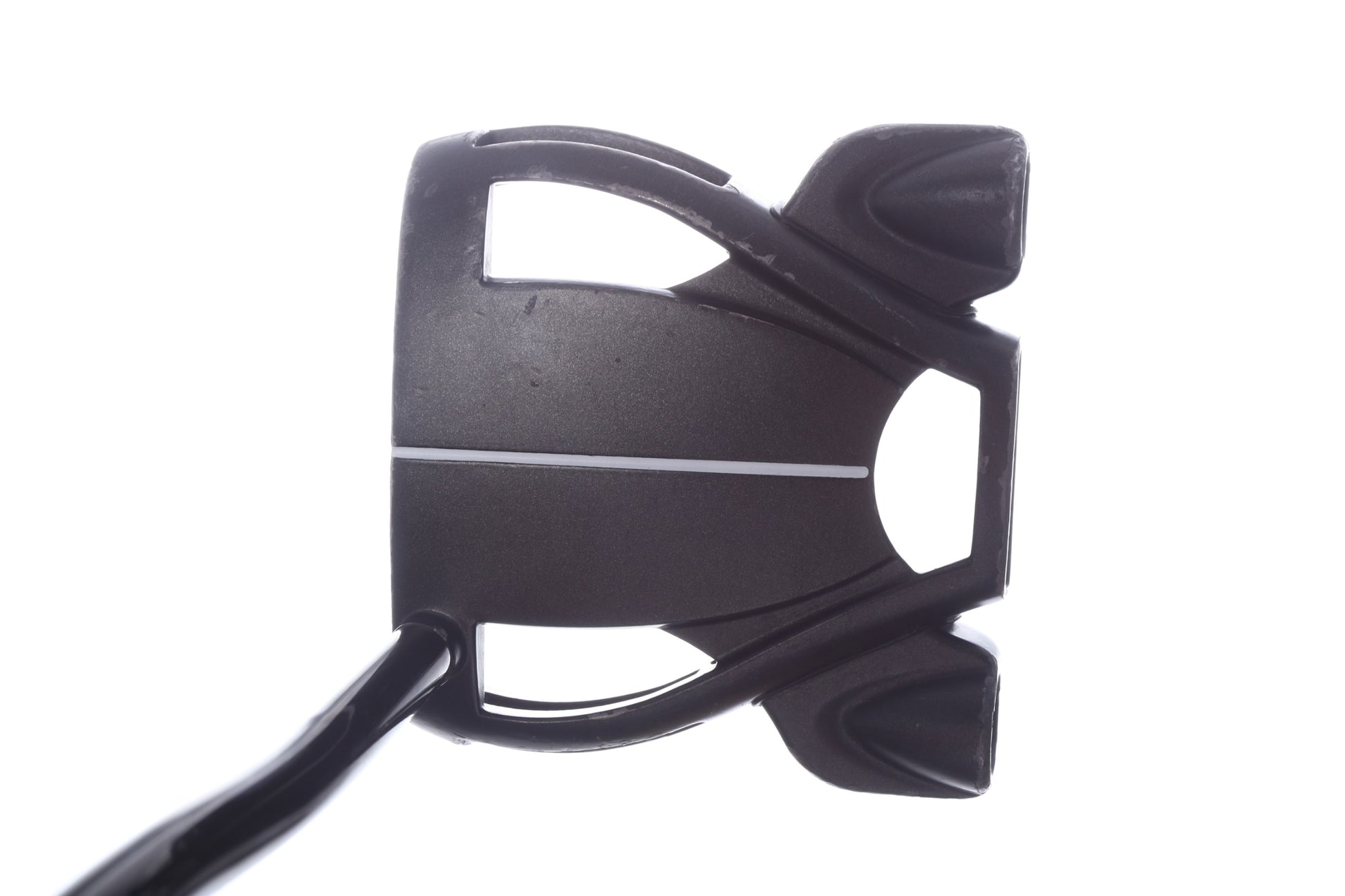 Used TaylorMade Spider Tour Black Double Bend Putter - Right-Handed - 34 in - Mallet-Next Round