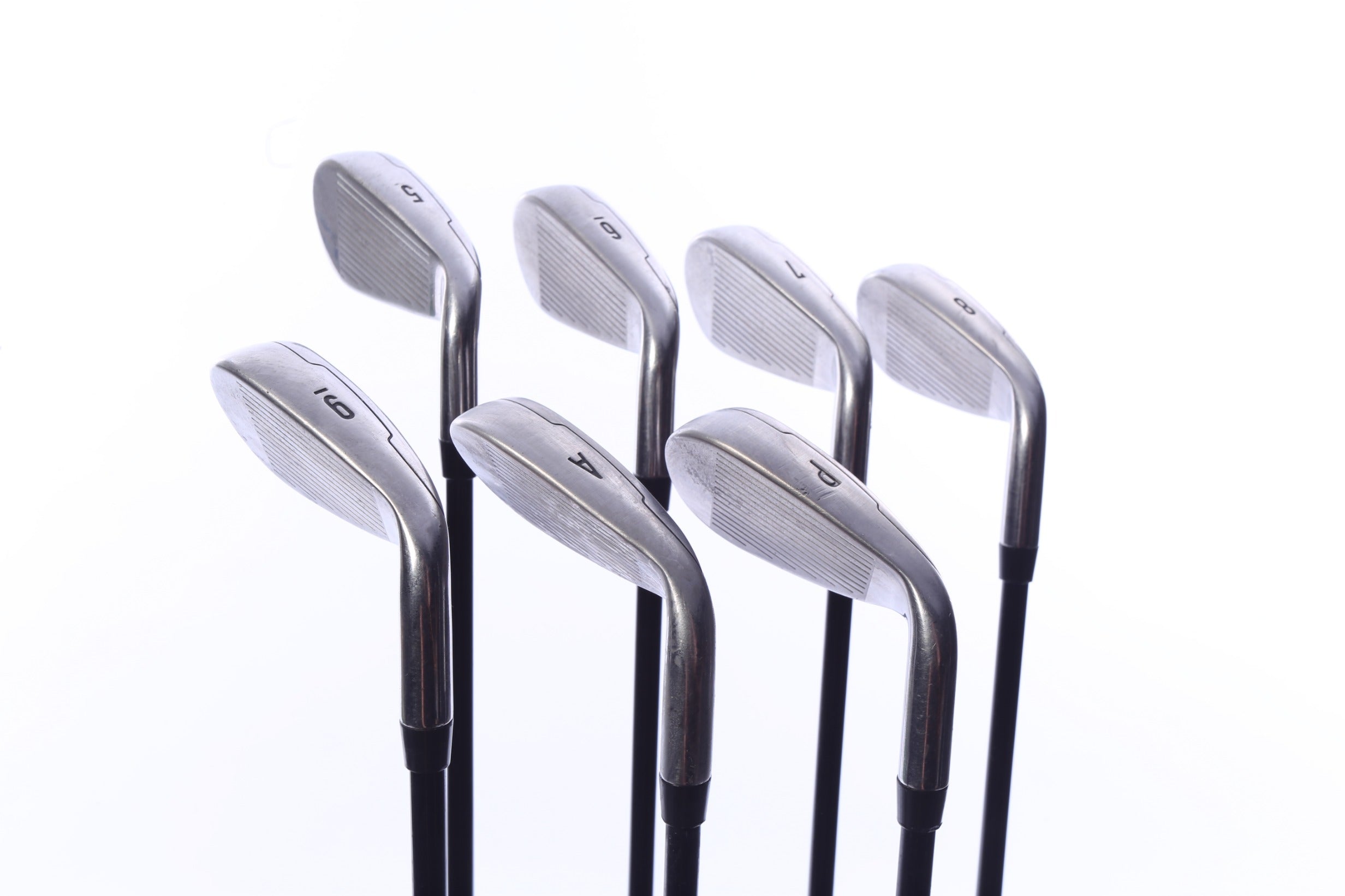 Used Callaway Mavrik Max Iron Set - Left-Handed - 5-PW, AW - Seniors Flex
