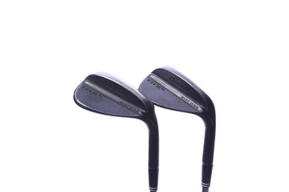 Used Cleveland RTX 6 ZipCore Black Satin Wedge Set - Right-Handed - 54*, 58* - Wedge Flex