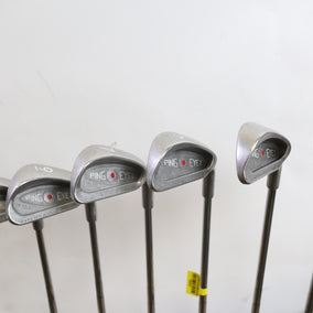 Used Ping Eye 2 Iron Set - Right-Handed - 4-7, 9, SW - Stiff Flex- Red Dot-Next Round