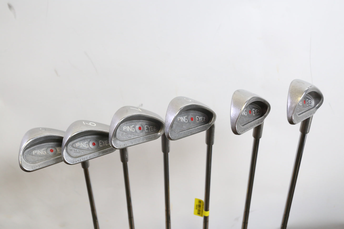 Used Ping Eye 2 Iron Set - Right-Handed - 4-7, 9, SW - Stiff Flex- Red Dot-Next Round