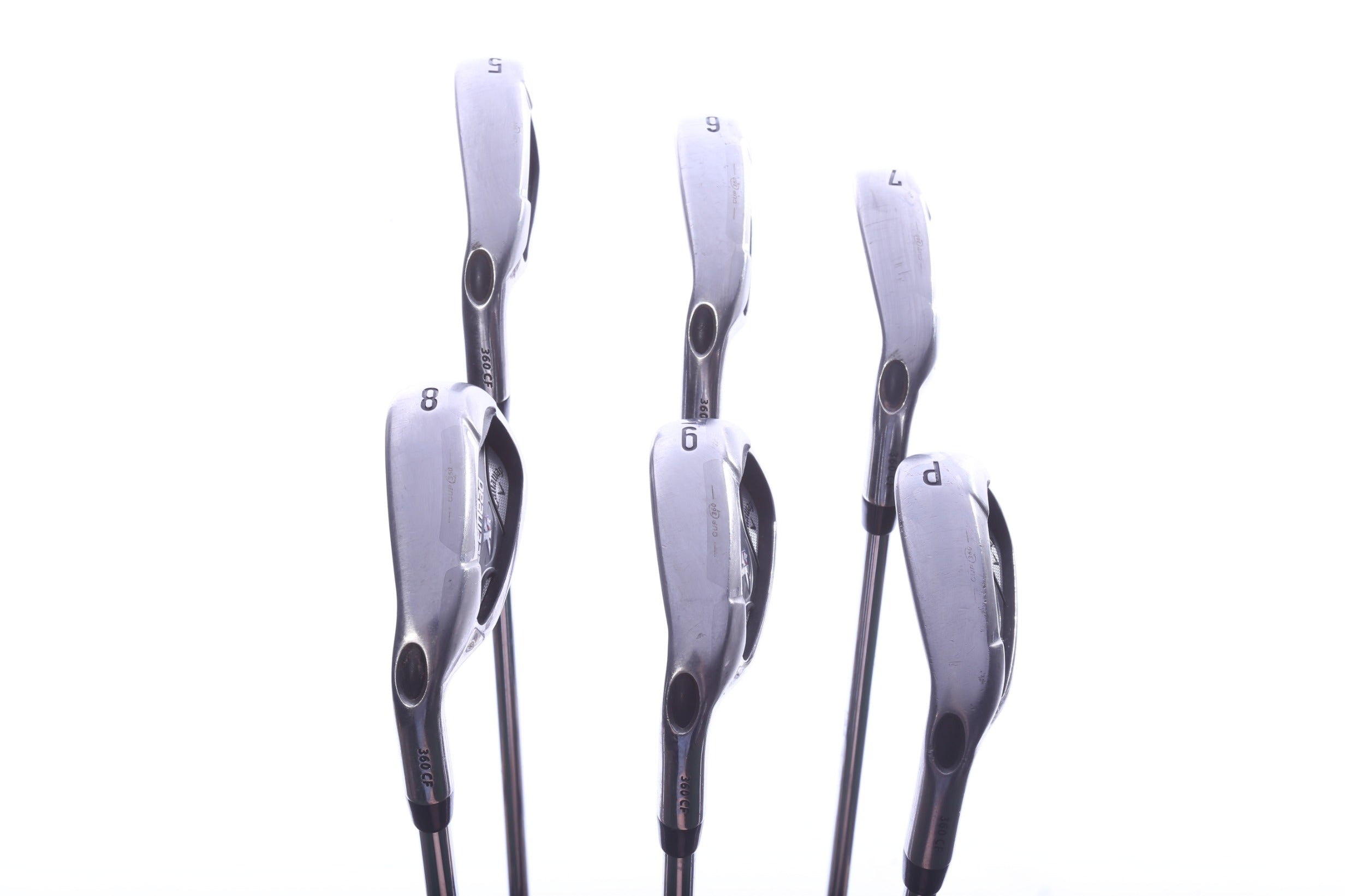Used Callaway Steelhead XR Iron Set - Left-Handed - 5-PW - Regular Flex
