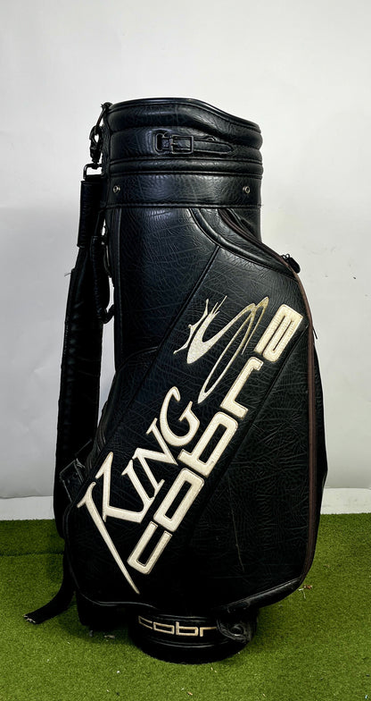 King Cobra Staff Bag - 6 Dividers 6 Pockets- Black and White-Next Round