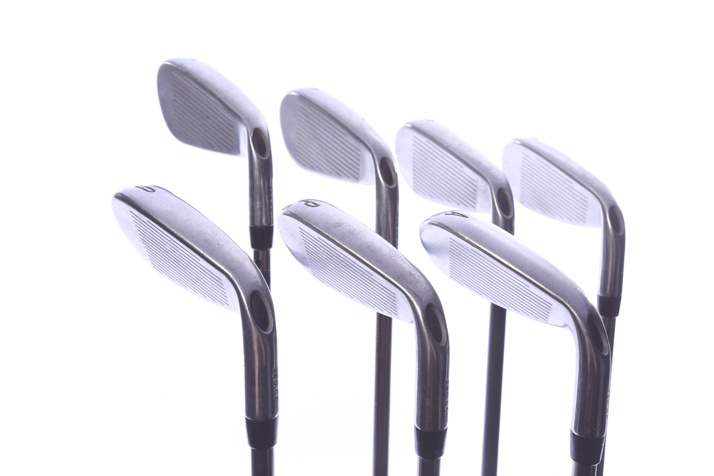 Used Callaway Steelhead XR Iron Set - Left-Handed - 5-PW, AW - Regular Flex