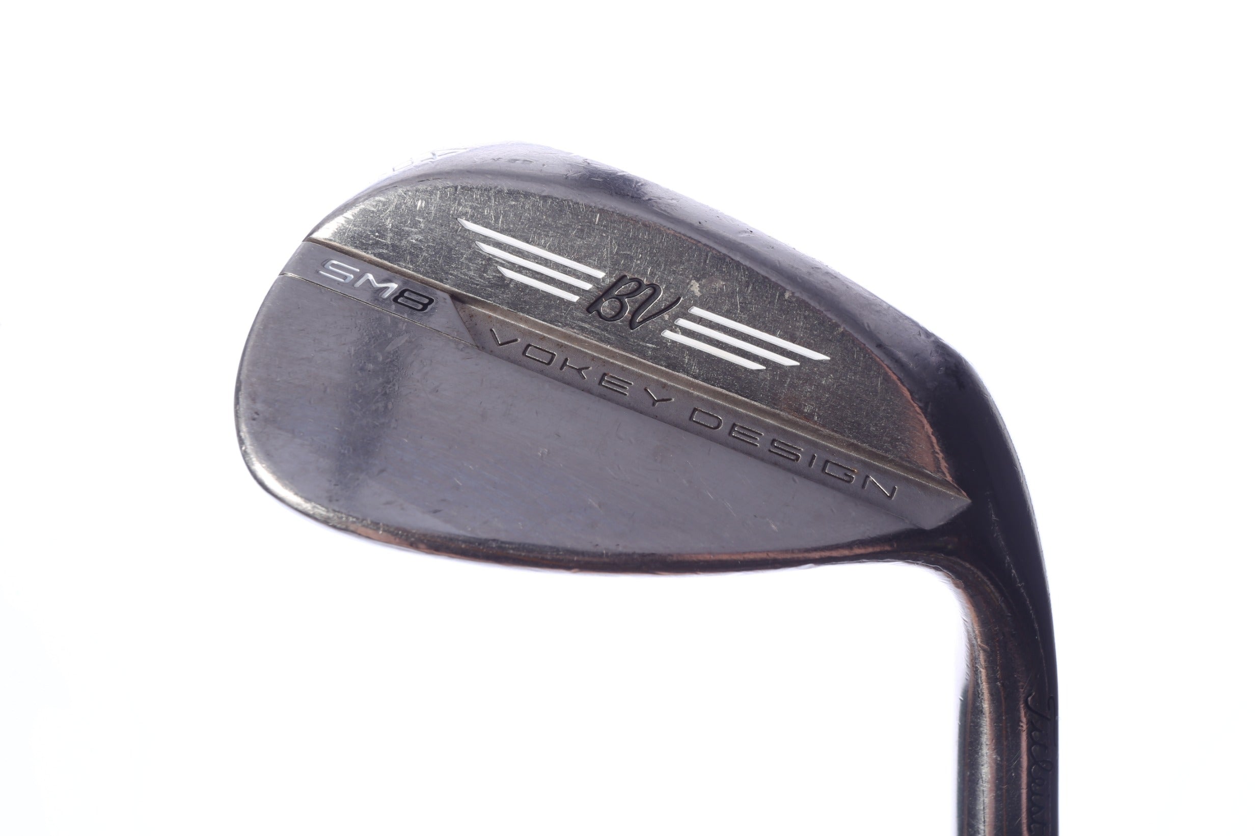 Used Titleist Vokey SM8 Brushed Steel Sand Wedge - Right-Handed - 54 Degrees - Stiff Flex