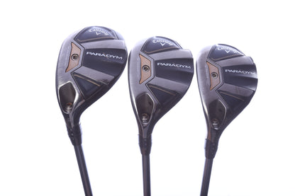 Used Callaway Paradym Hybrid Set - Left-Handed - 3H, 4H, 5H - Regular Flex