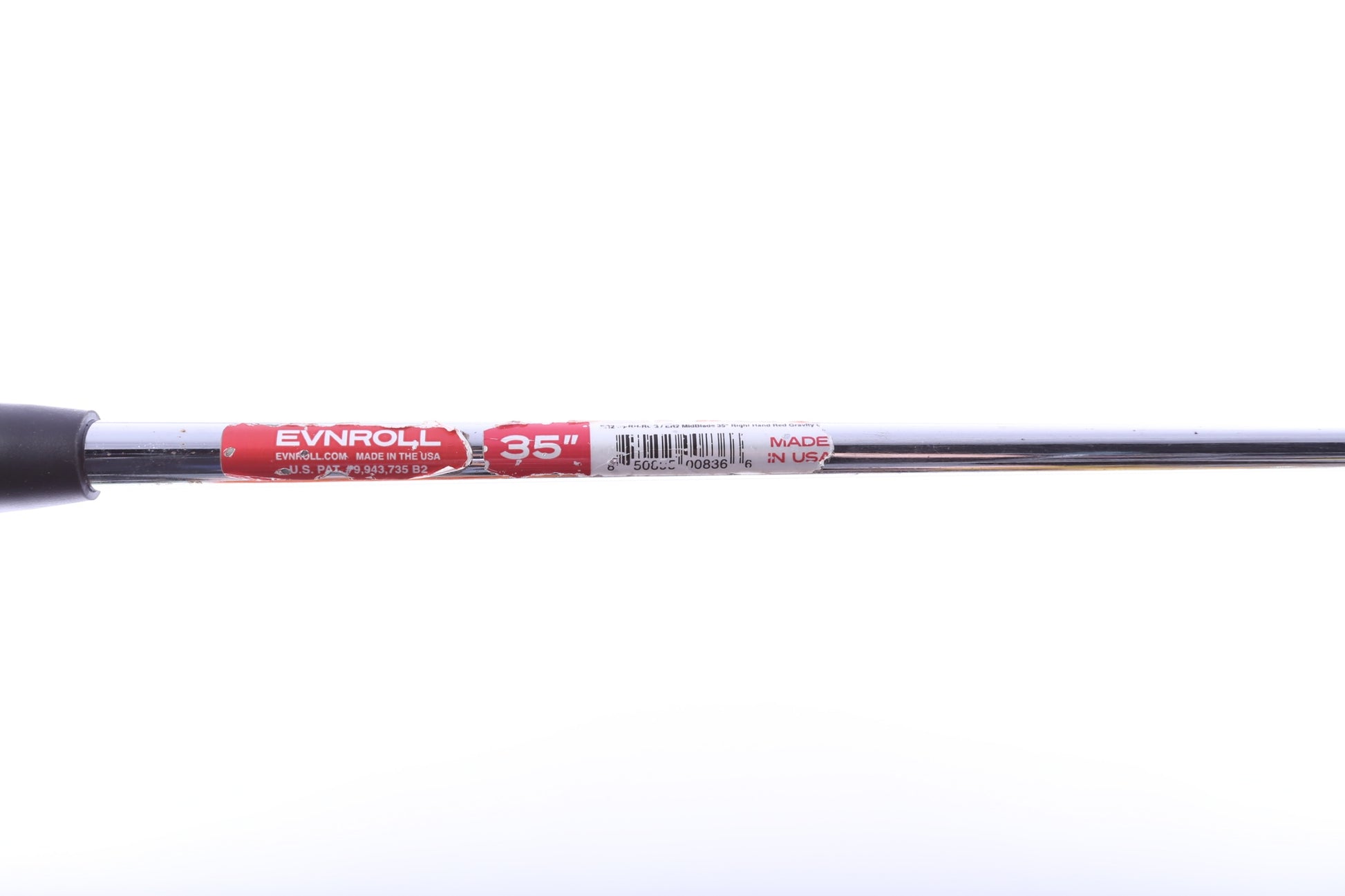 Used Evnroll ER2.2 Satin MidBlade Putter - Right-Handed - 35 in - Blade-Next Round
