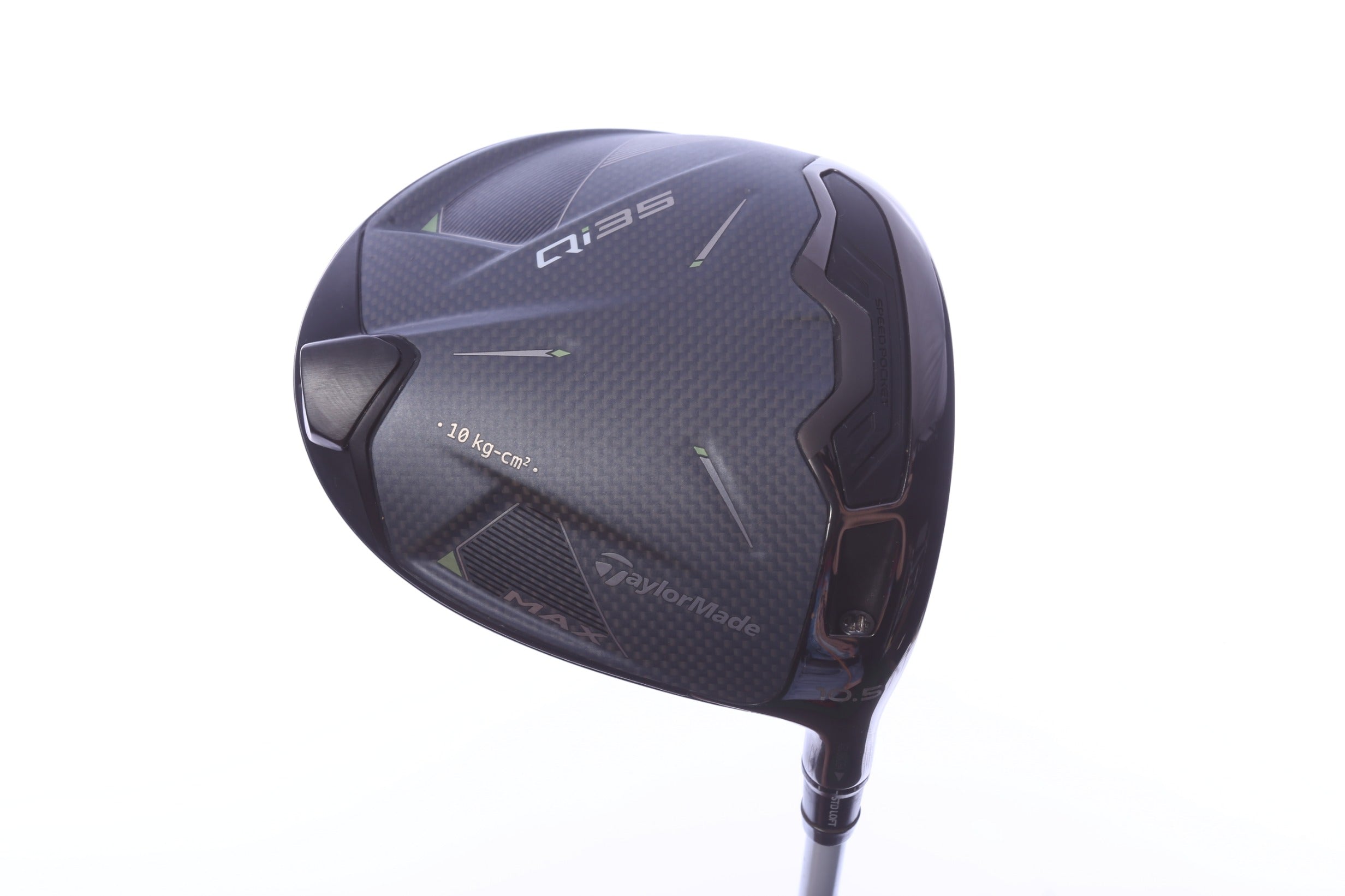 Used TaylorMade Qi35 MAX Driver - 10.5 Degrees - Regular Flex Aldila Ascent Red - Right-Handed