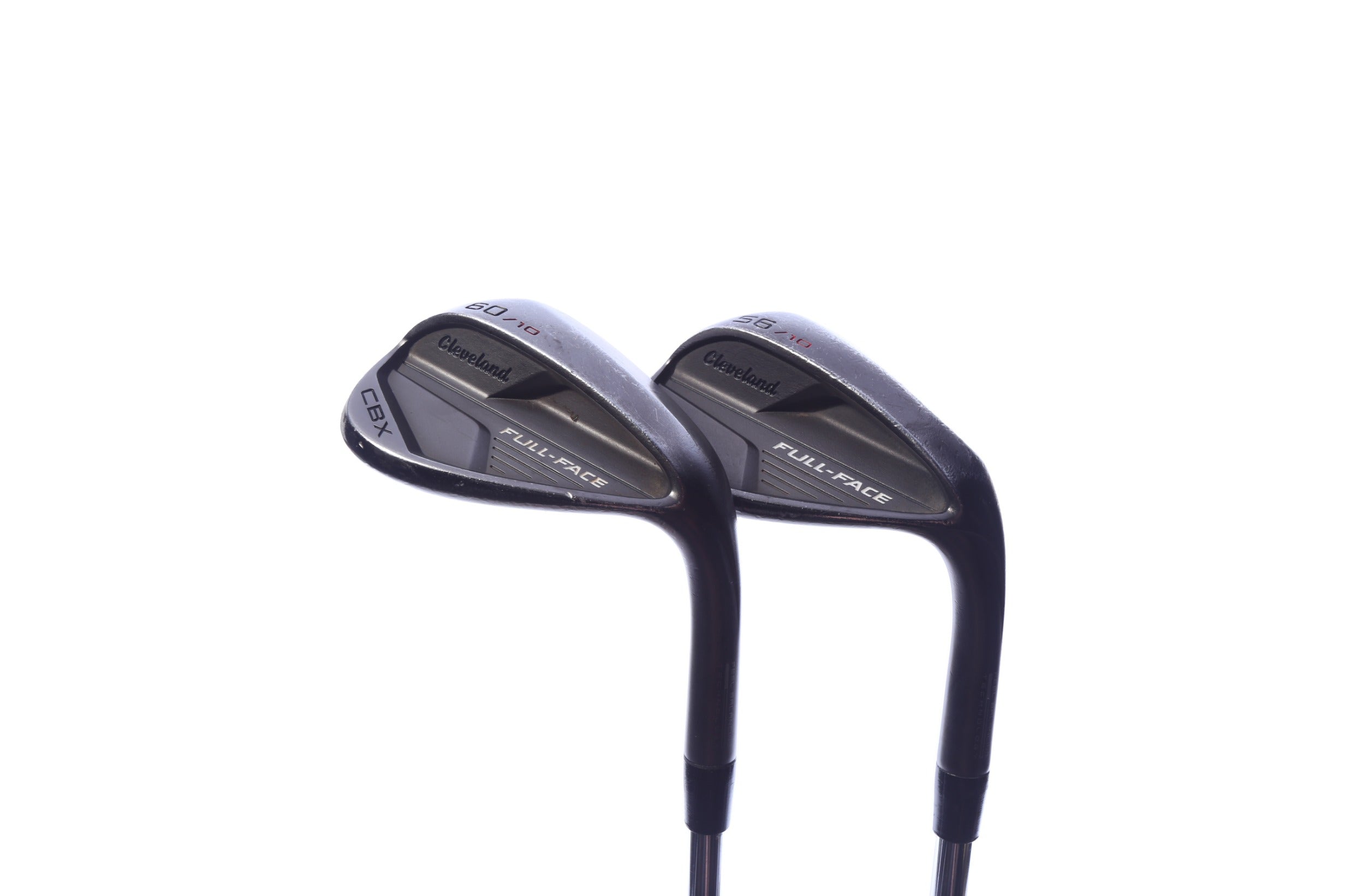 Used Cleveland CBX Full Face Wedge Set - Right-Handed - 56*, 60* - Wedge Flex