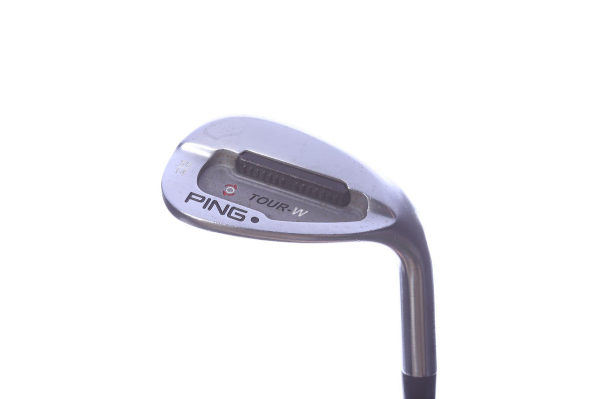 Used Ping Tour-W Black Chrome Nickel Sand Wedge - Right-Handed - 56 Degrees - Stiff Flex-Next Round