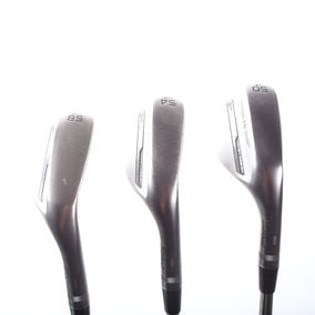 Used Titleist Vokey SM10 Nickel Wedge - Right-Handed - 50*, 54*, 58* - Wedge Flex-Next Round