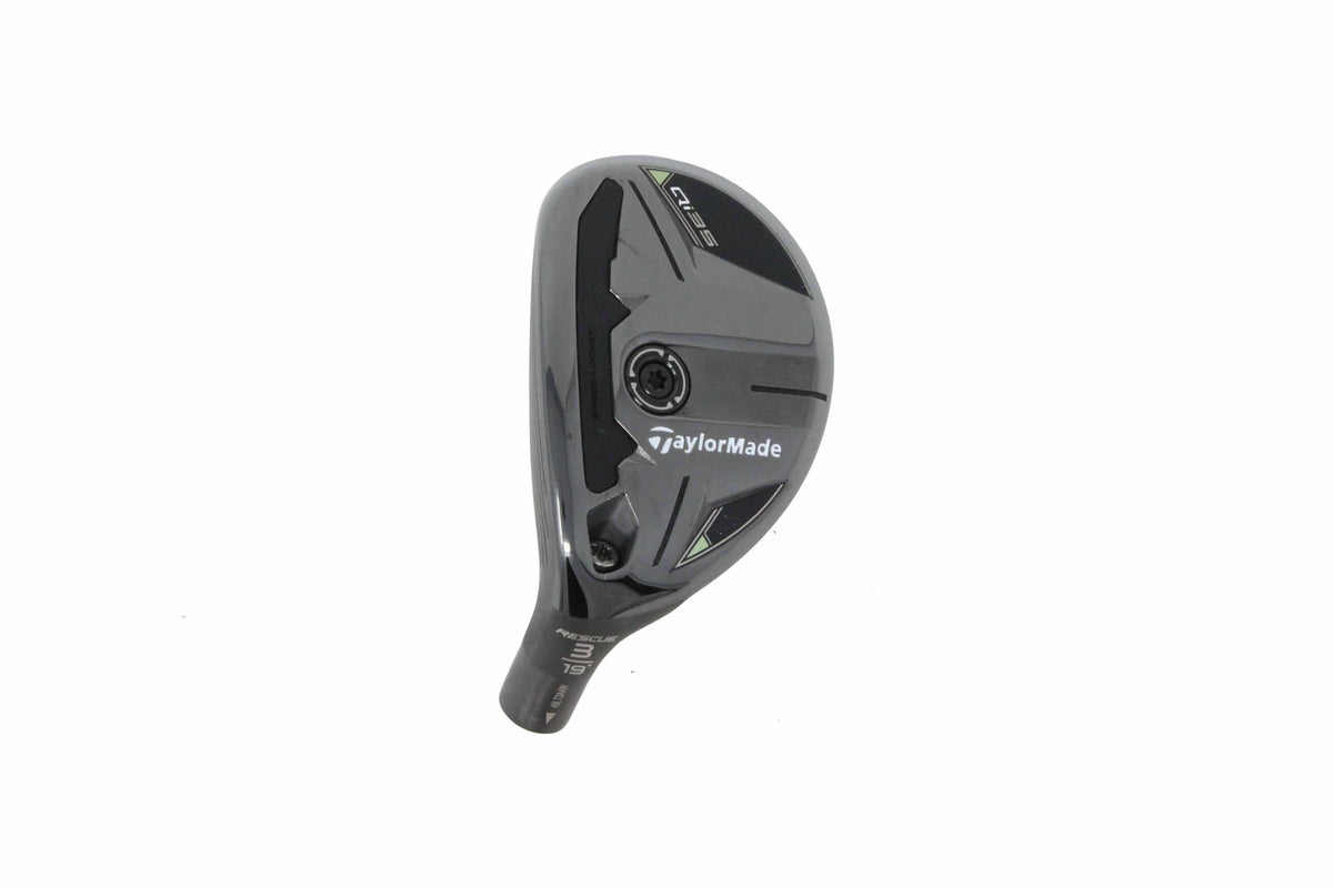 Used TaylorMade Qi35 Rescue 3H - HEAD ONLY - Left-Handed - 19 Degrees-Next Round