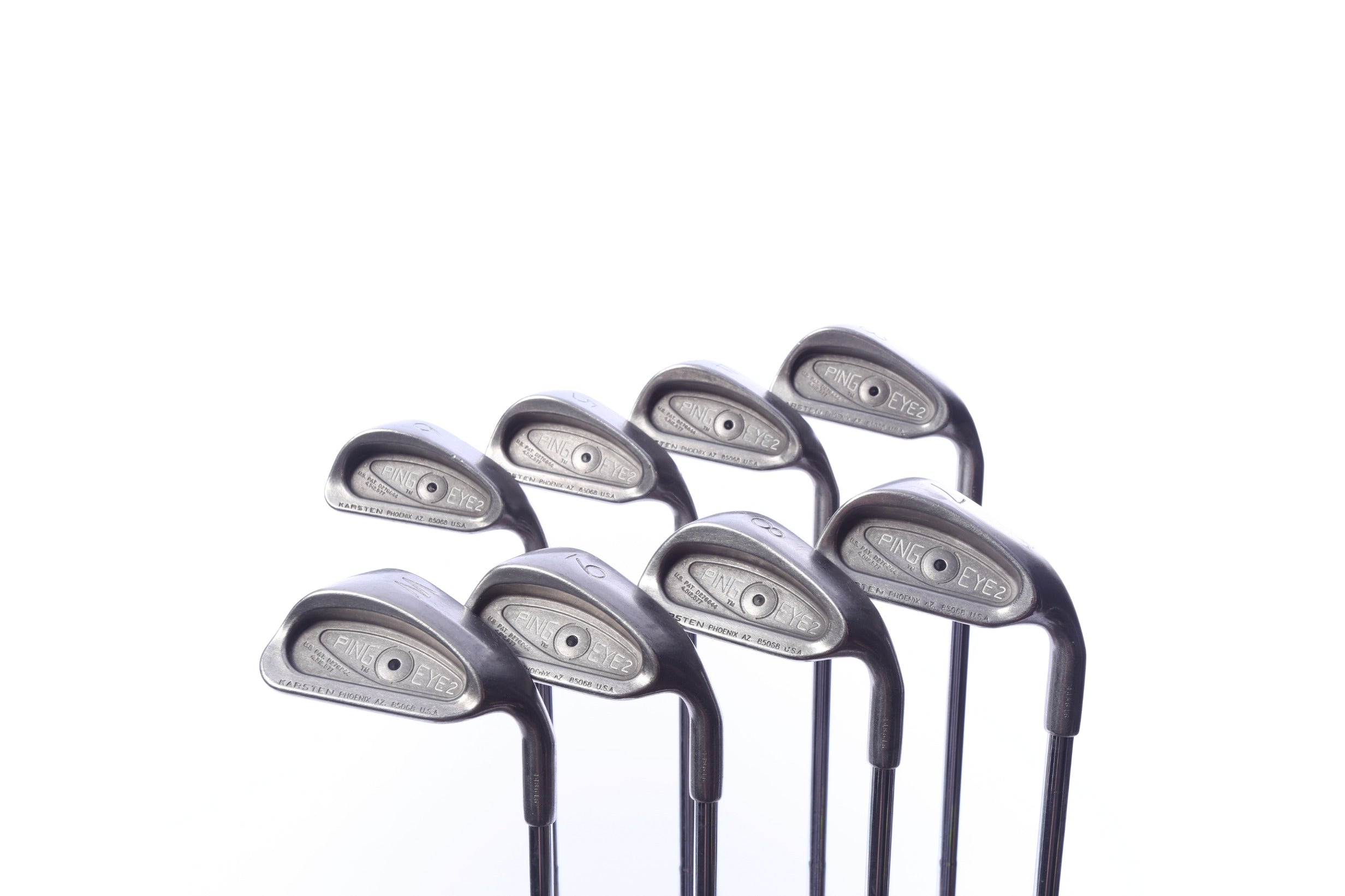 Used Ping Eye 2 Iron Set - Right-Handed - 3-PW - Stiff Flex