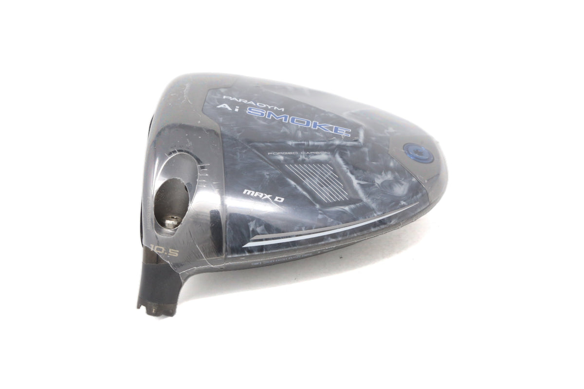 Used Callaway Paradym Ai Smoke MAX D Driver - HEAD ONLY - Left-Handed - 10.5 Degrees